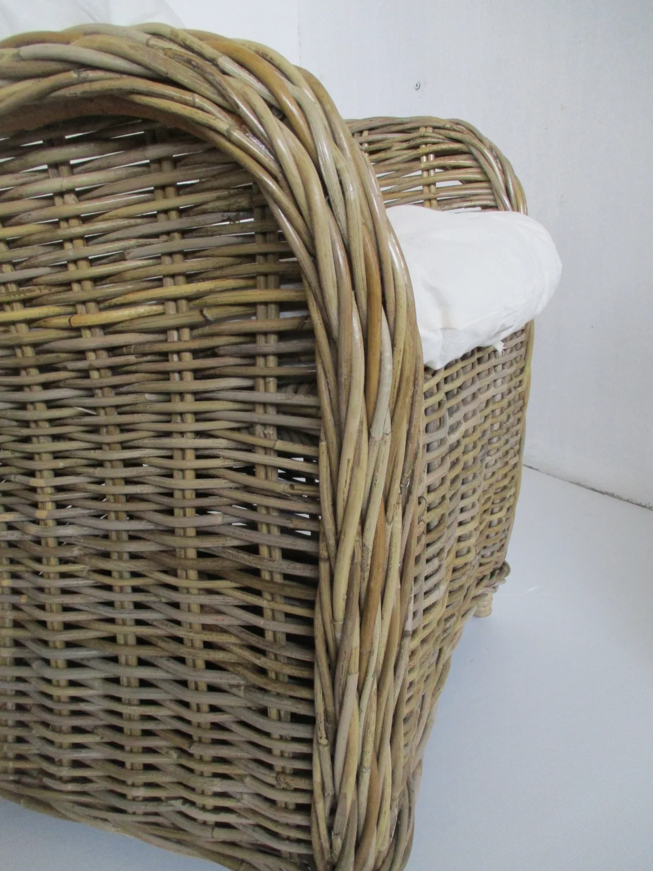 Poltrona Heritage – Tradizione e Comfort in rattan  naturale Kubu Grey - 3