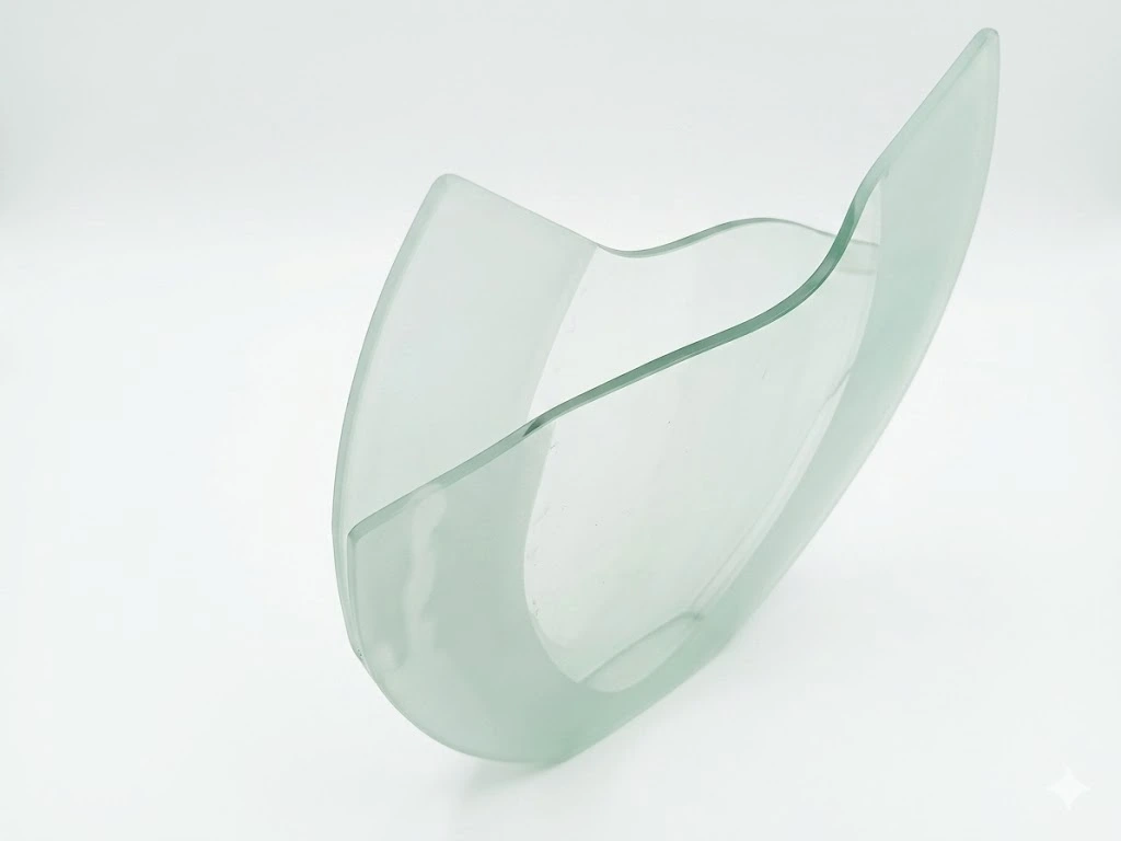 Vaso con base in pietra e cristallo asportabile CM 60h - 5