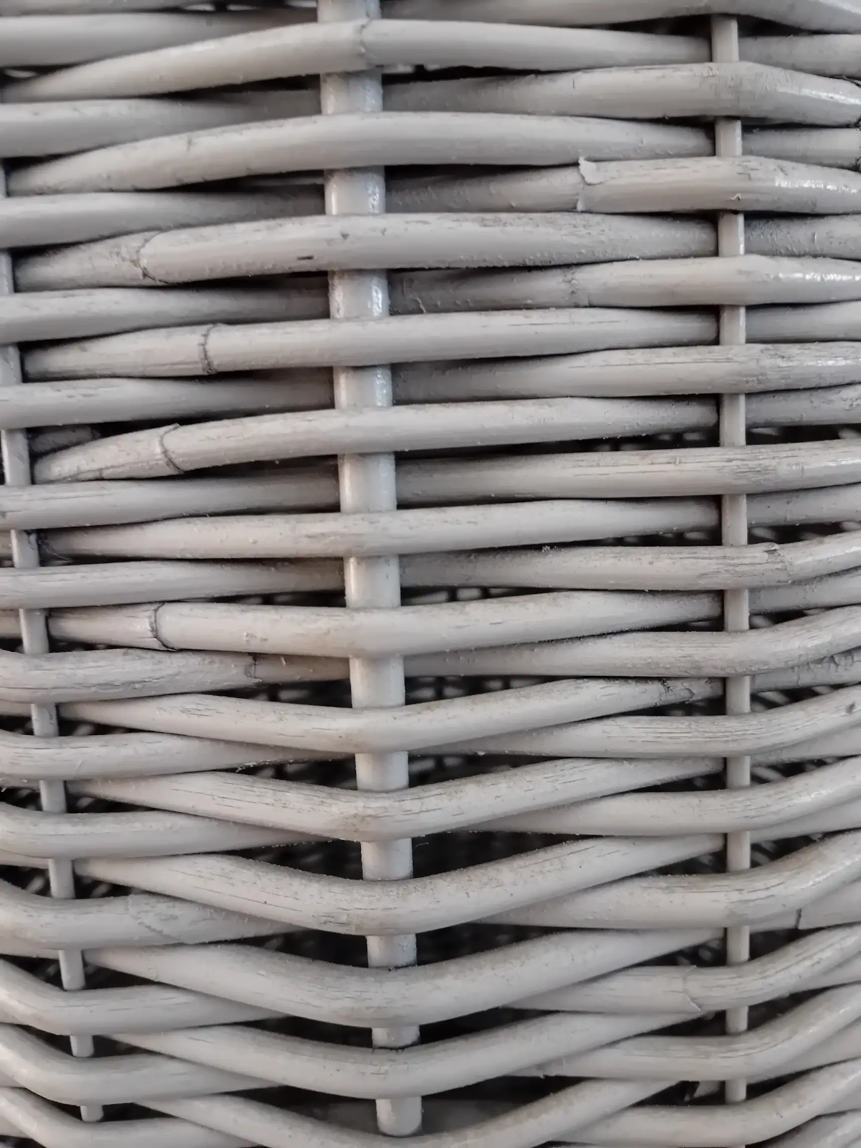Lampada a Stelo in Rattan Bianco da 180 cm H - 3