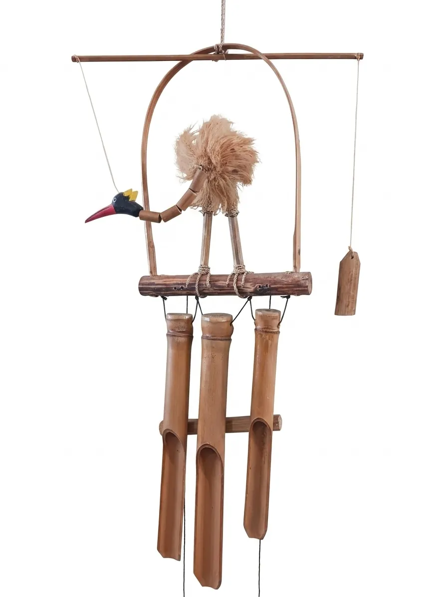 Scacciapensieri Animato "Exotic Bird" – 46 cm