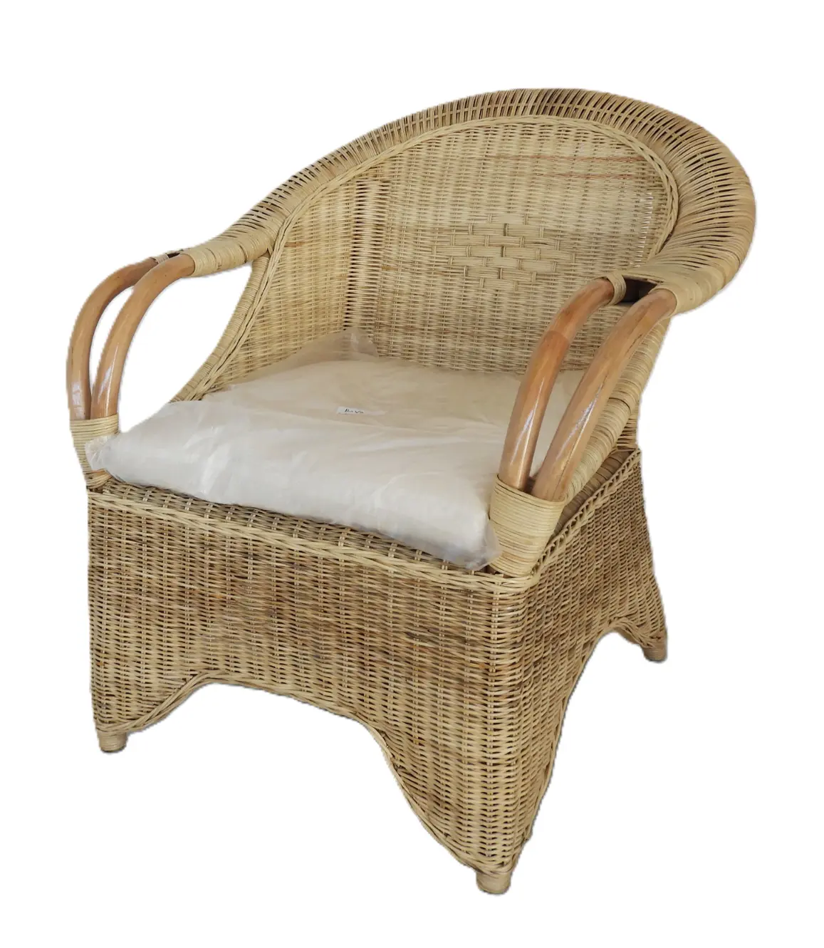 Salotto rattan naturale vimini Riva 4 posti - 3