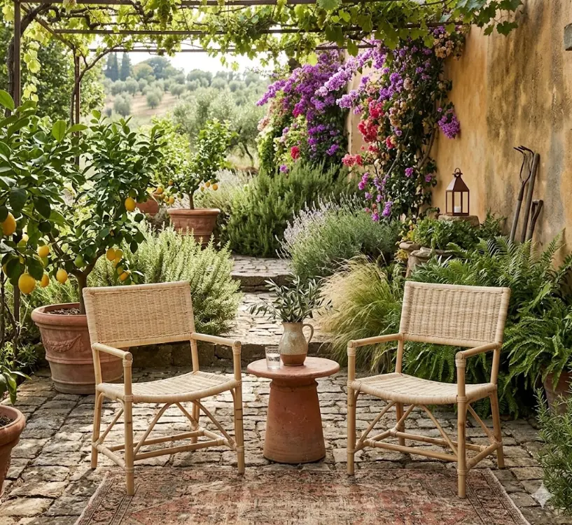 Sedia Poltrona Regista – L'Icona del Design in Rattan e Midollino naturale