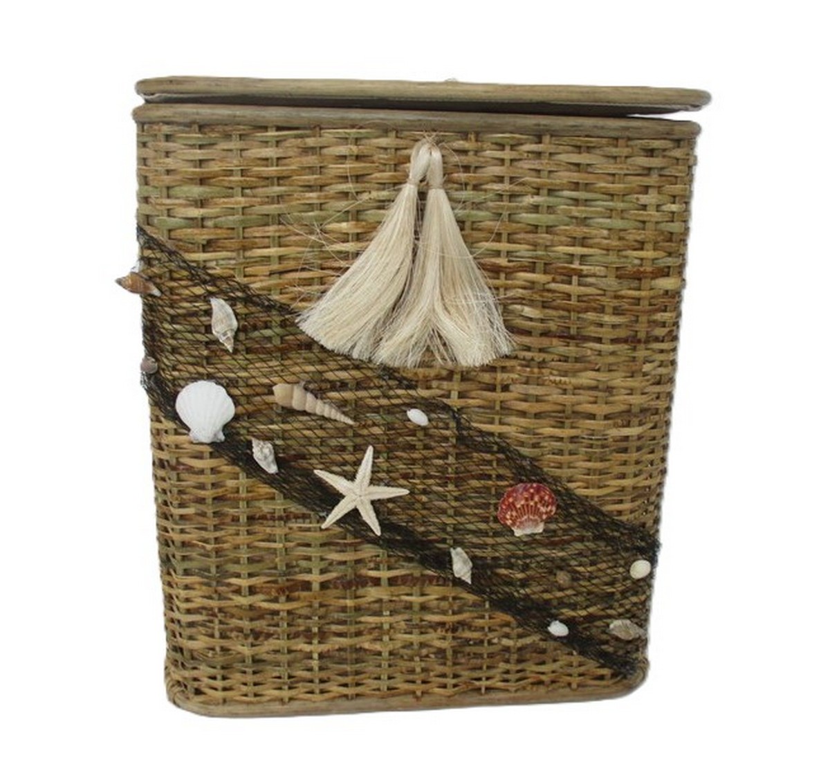 Cesto Portabiancheria Marina Cm 40x28x53 H