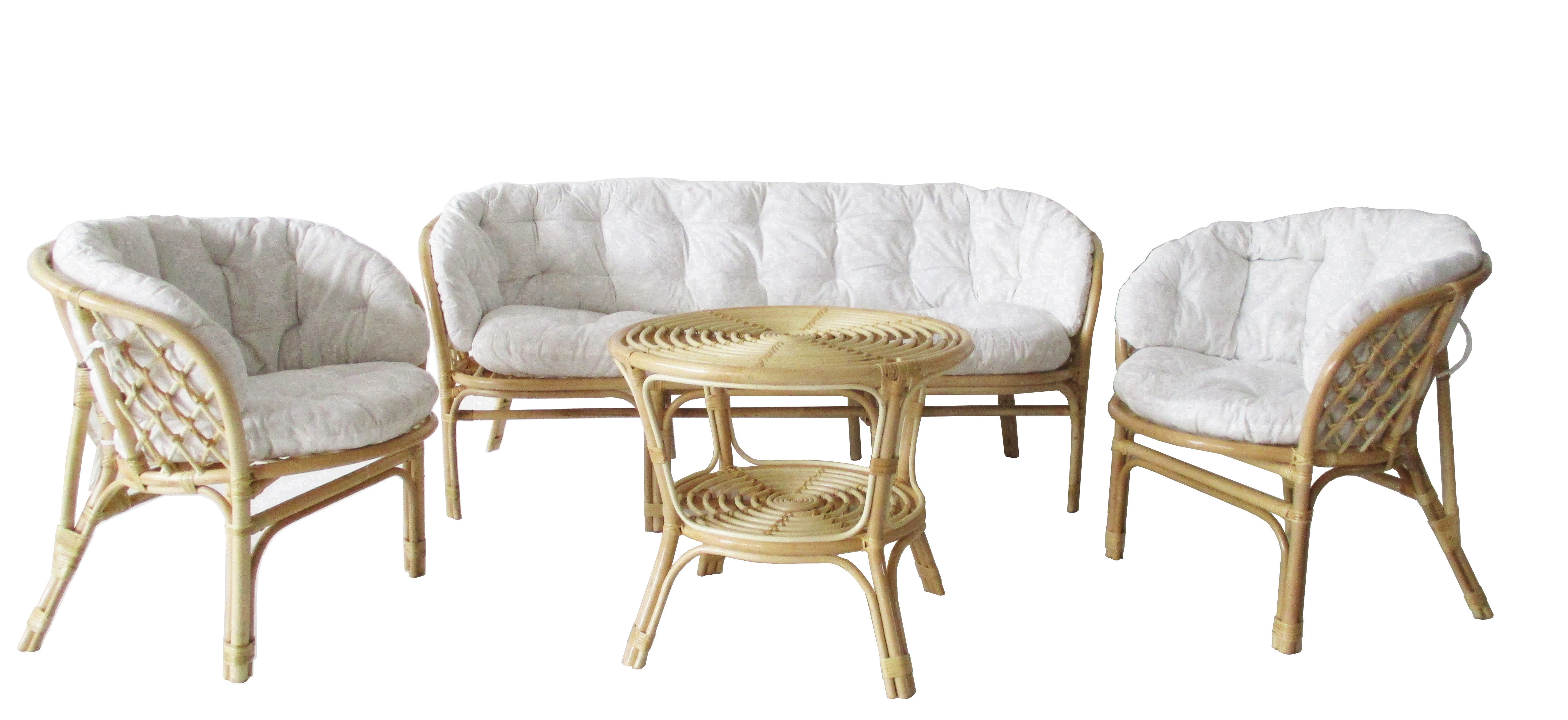 Salotto Bahama Naturale 5 posti