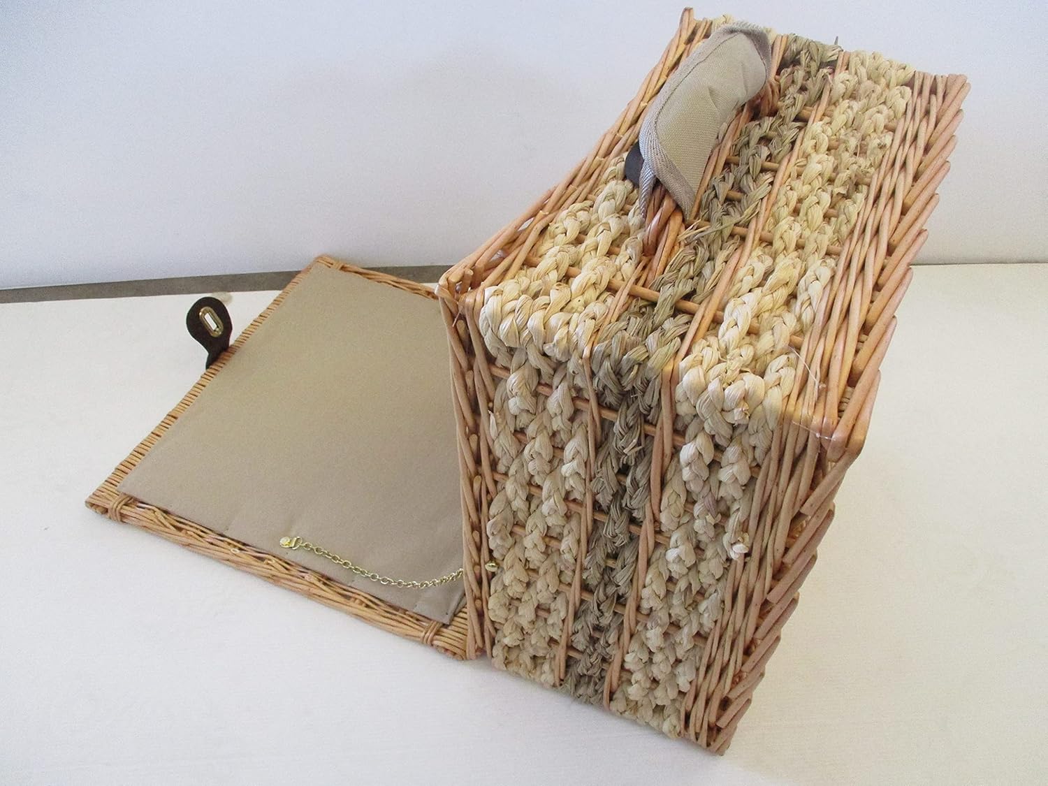 cesto vimini pic nic valigetta