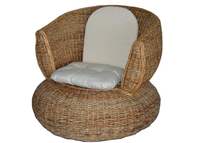 Poltrona Baobab – Intreccio in Banano