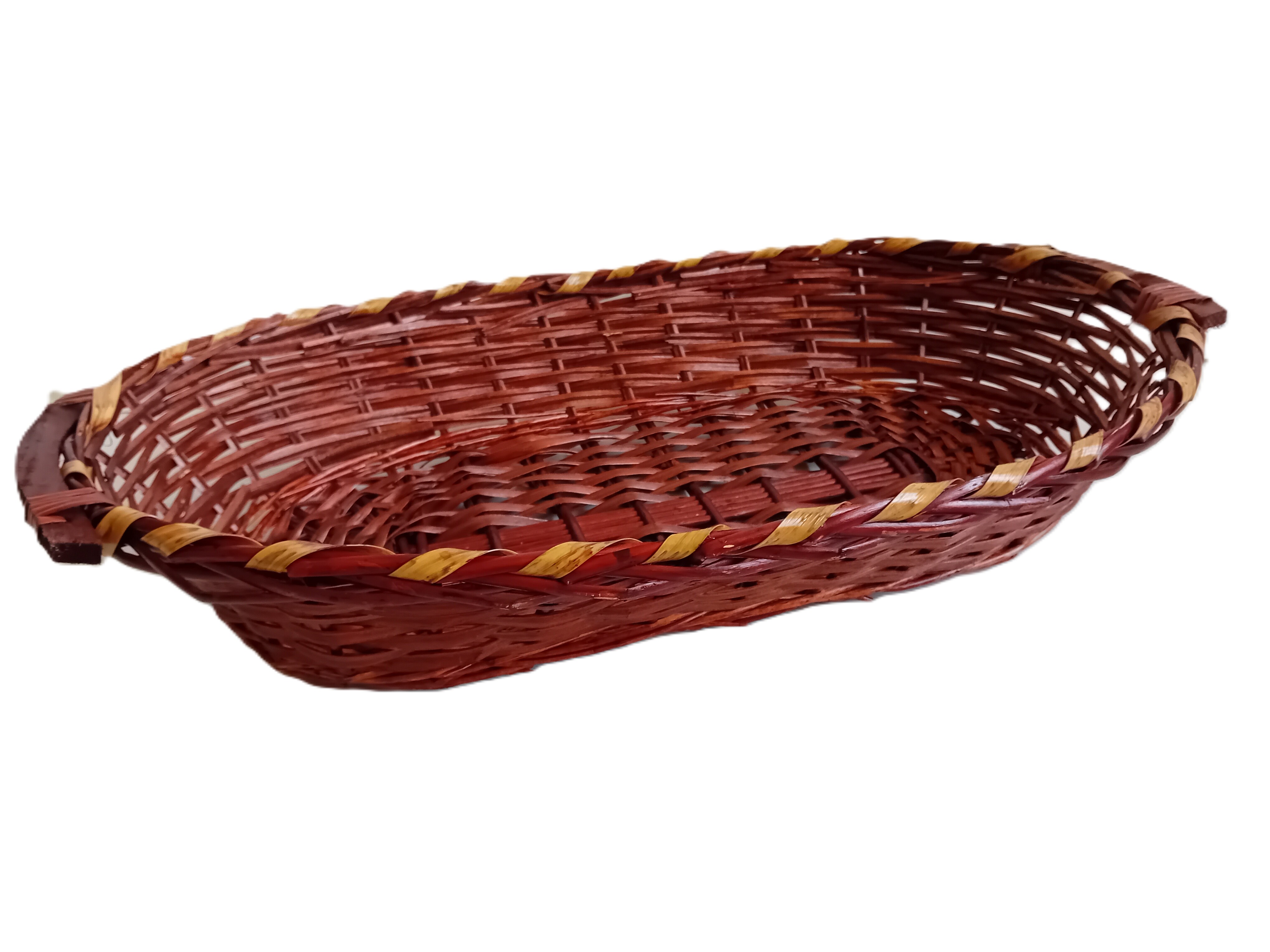 cesto vimini ovale cm 69X40X14 H