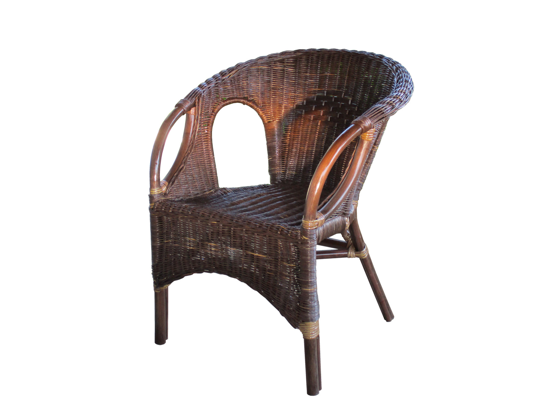 Poltrona Mandolino Noce