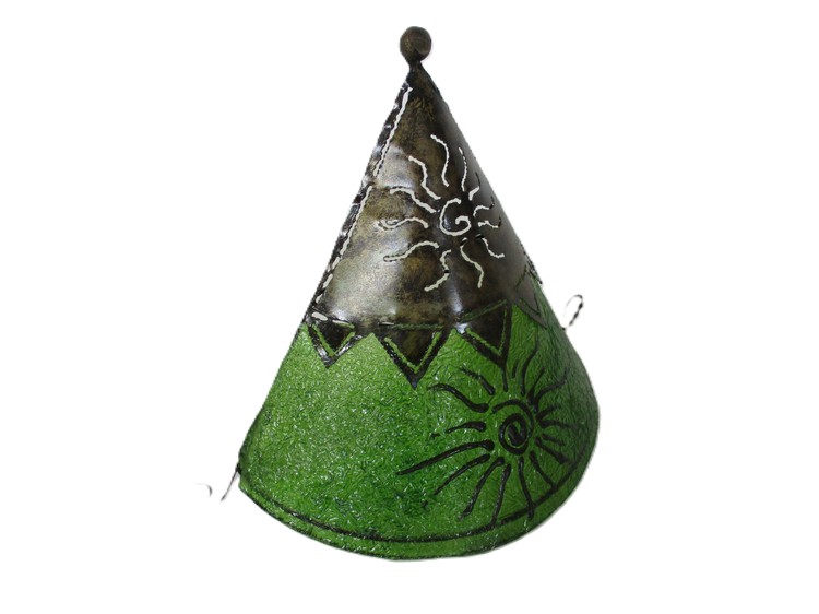 apliques in metallo e resina  e resina verde