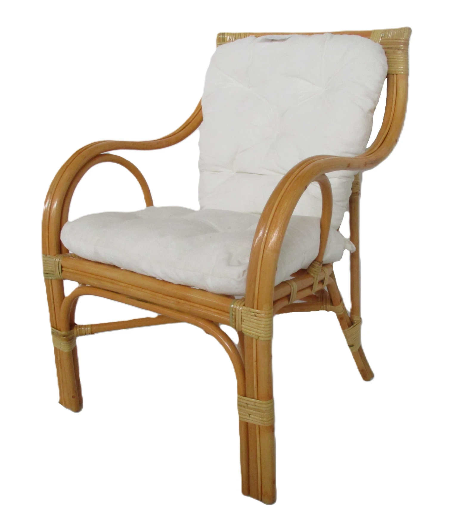 Salotto in rattan naturale vimini Makita 5 posti - 3