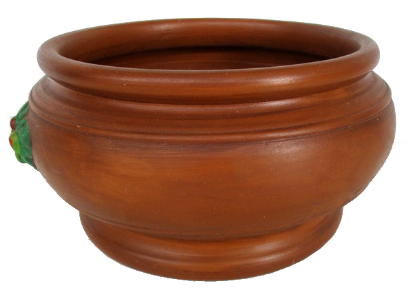 giara in terracotta cm 40